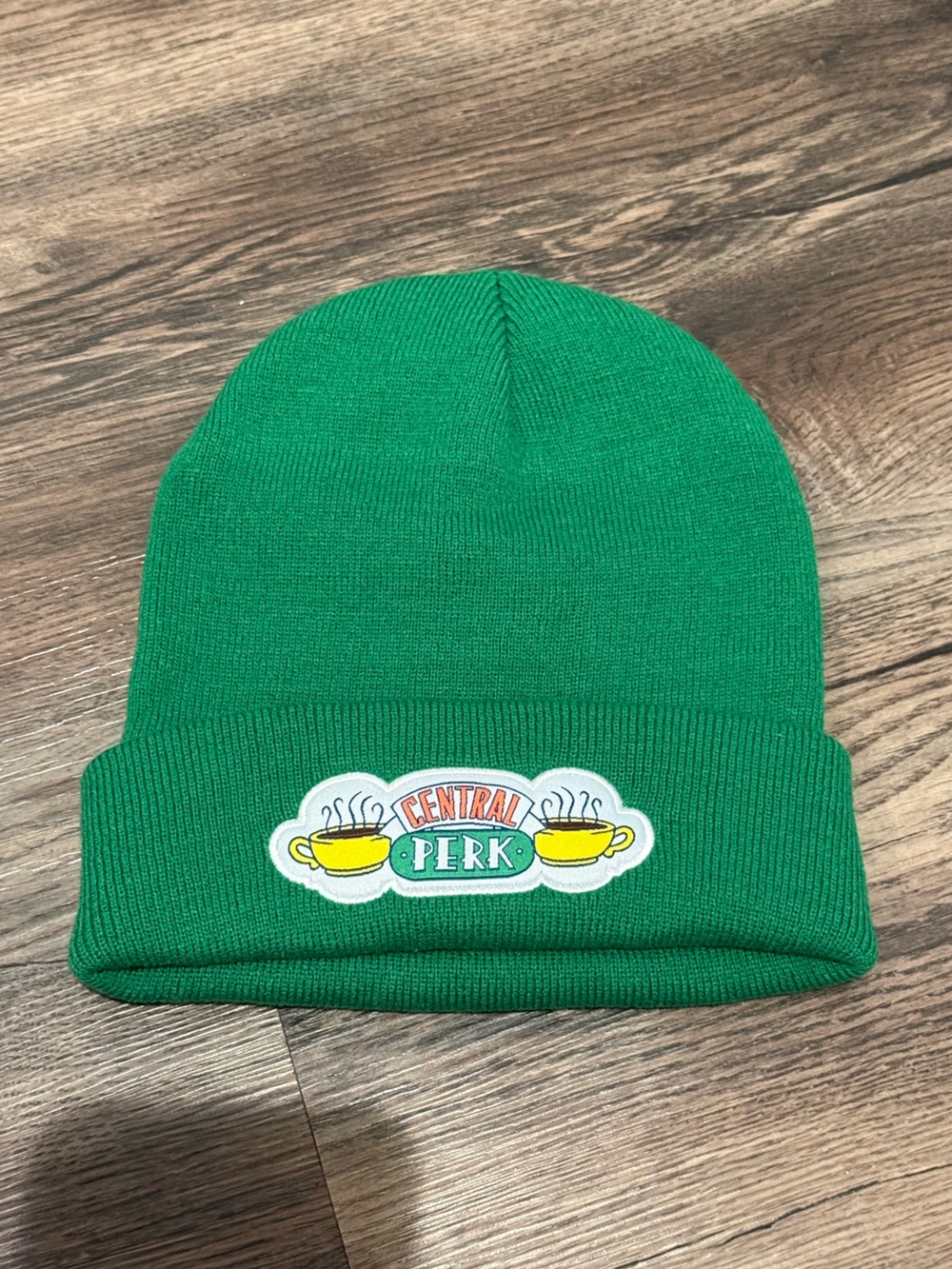 Central Perk Green Beanie Hat